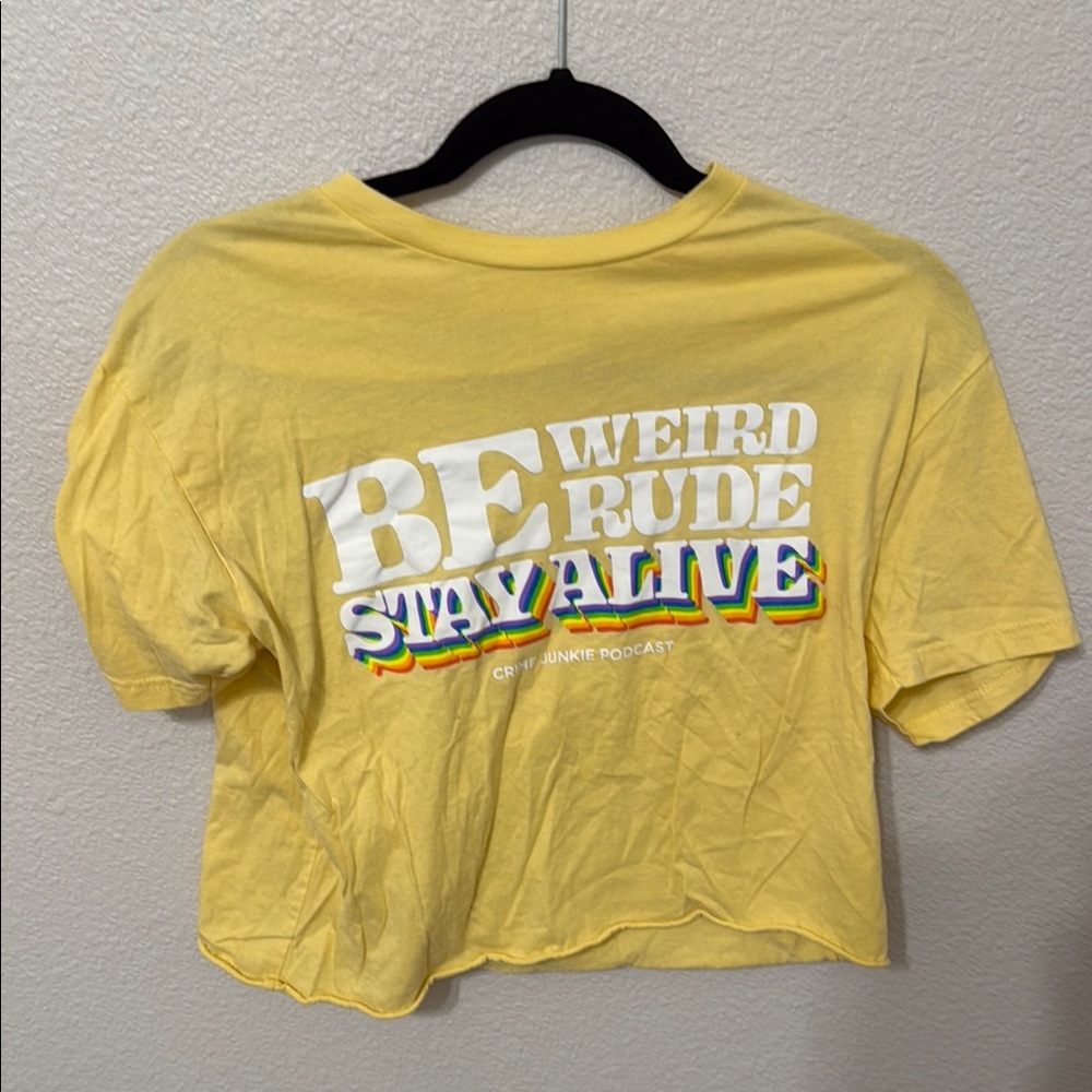 Crime Junkie podcast t-shirt